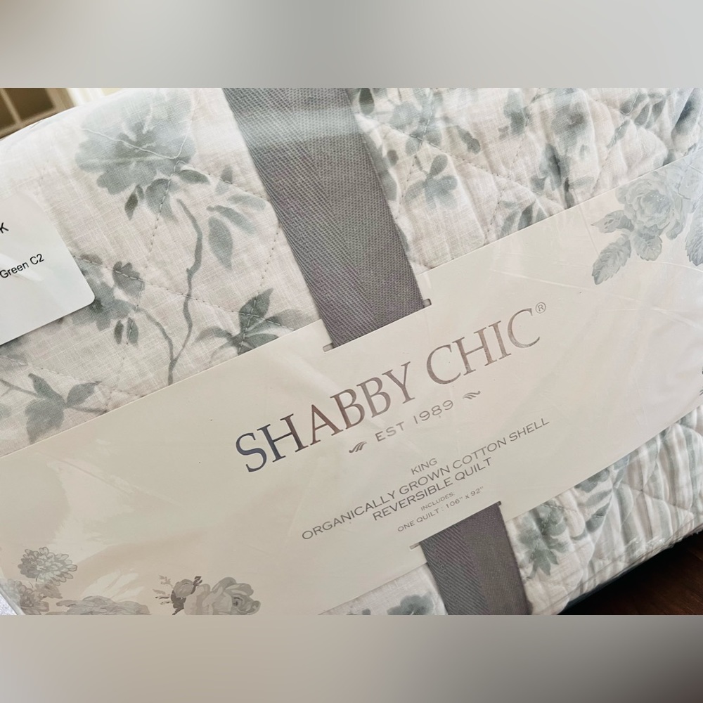 🎉LAST CHANCE🎉 SHABBY CHIC
Asher Floral Slub Cotton Quilt Set - Picture 7 of 8